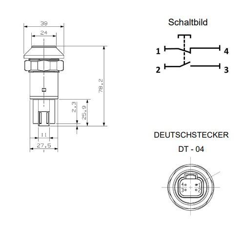 Schlepper Teile Shop Kraftheber Senken Druckknopfschalter Case IH